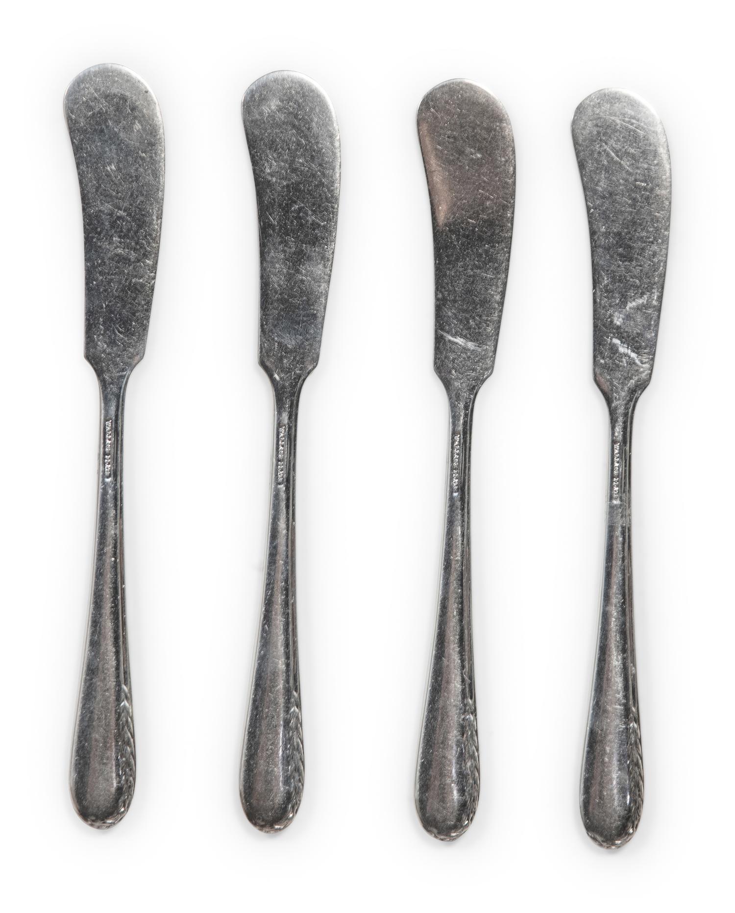 A Group of Silver Serving Articles