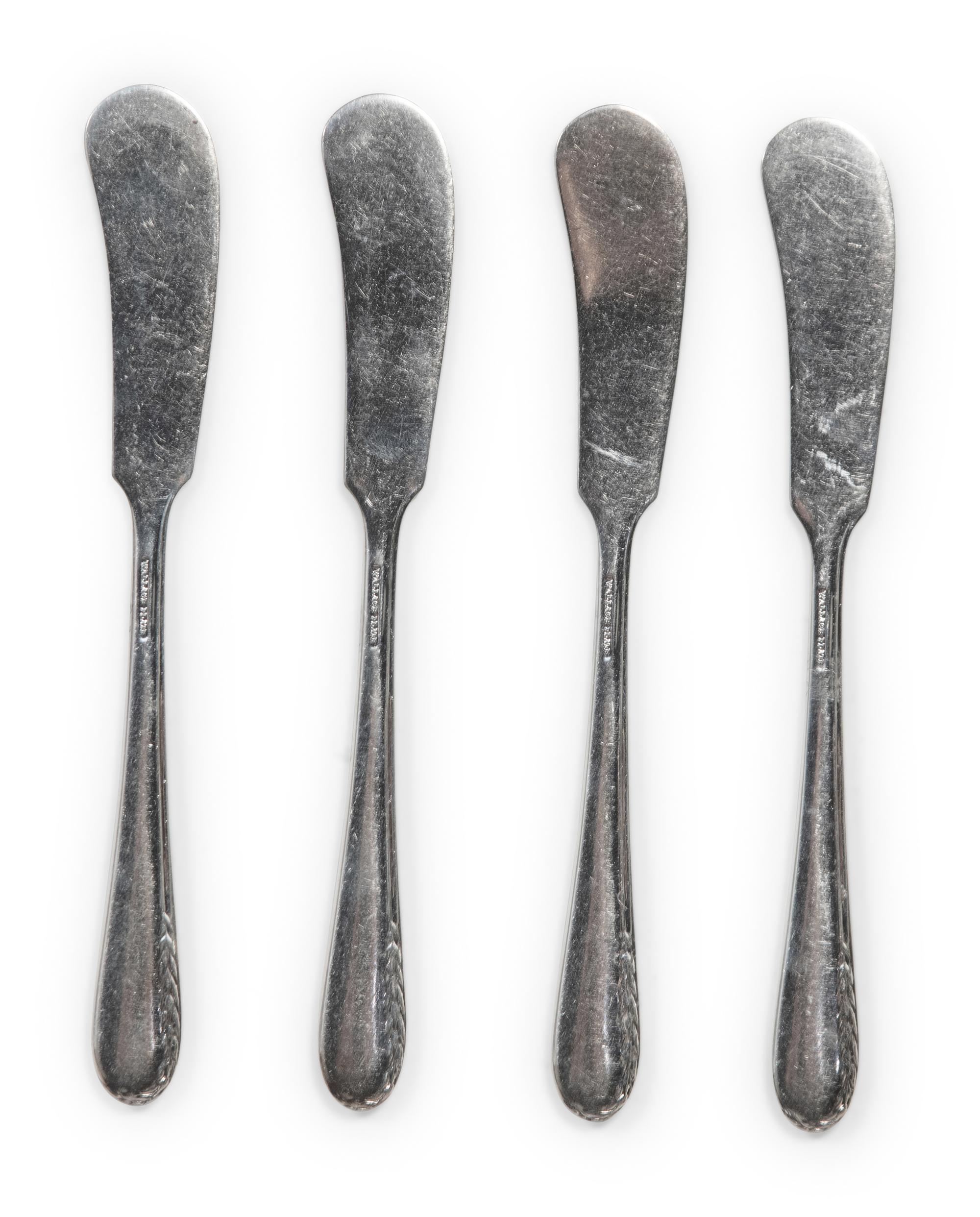 A Group of Silver Serving Articles