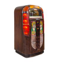 A 1940s Rock-Ola Model F Juke Box, in Working Condition