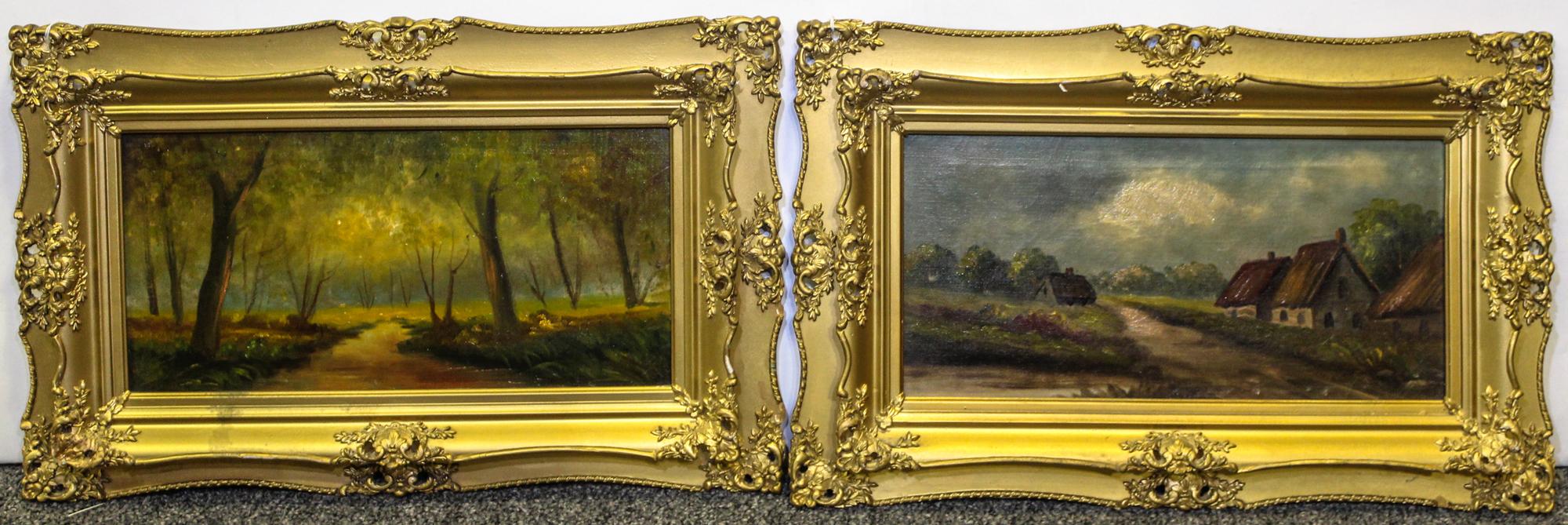 Artist Unknown, (19th century), Landscapes (a pair of works)