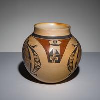 Dextra Quotskuyva Nampeyo (Hopi-Tewa, 1928-2019) — Polychrome Pottery Jar