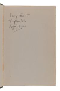FROST, Robert (1874-1963). In the Clearing. New York: Holt, Rinehart and Winston, 1962.