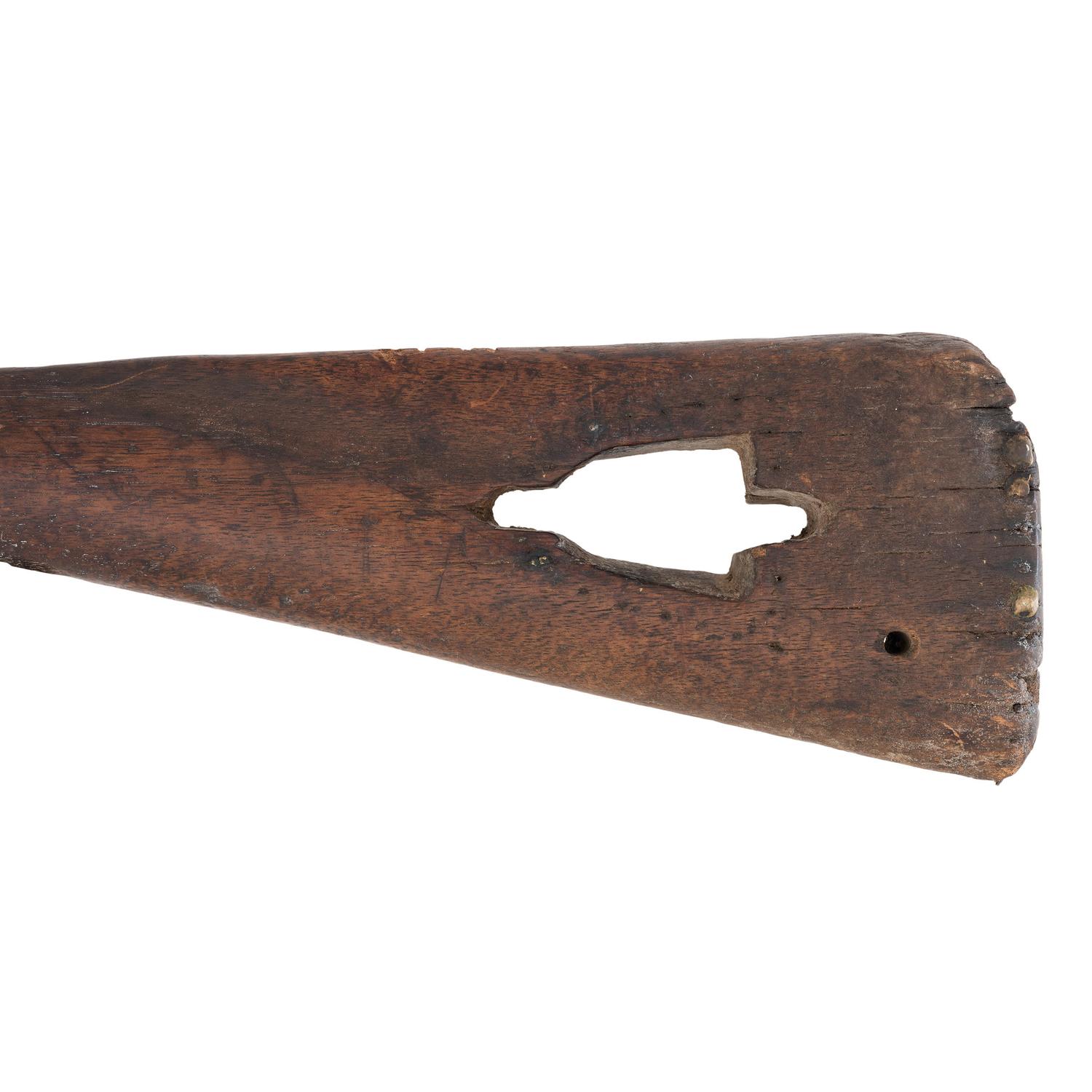 Native Altered Percussion Trade Gun by Isaac Hollis & Sons
