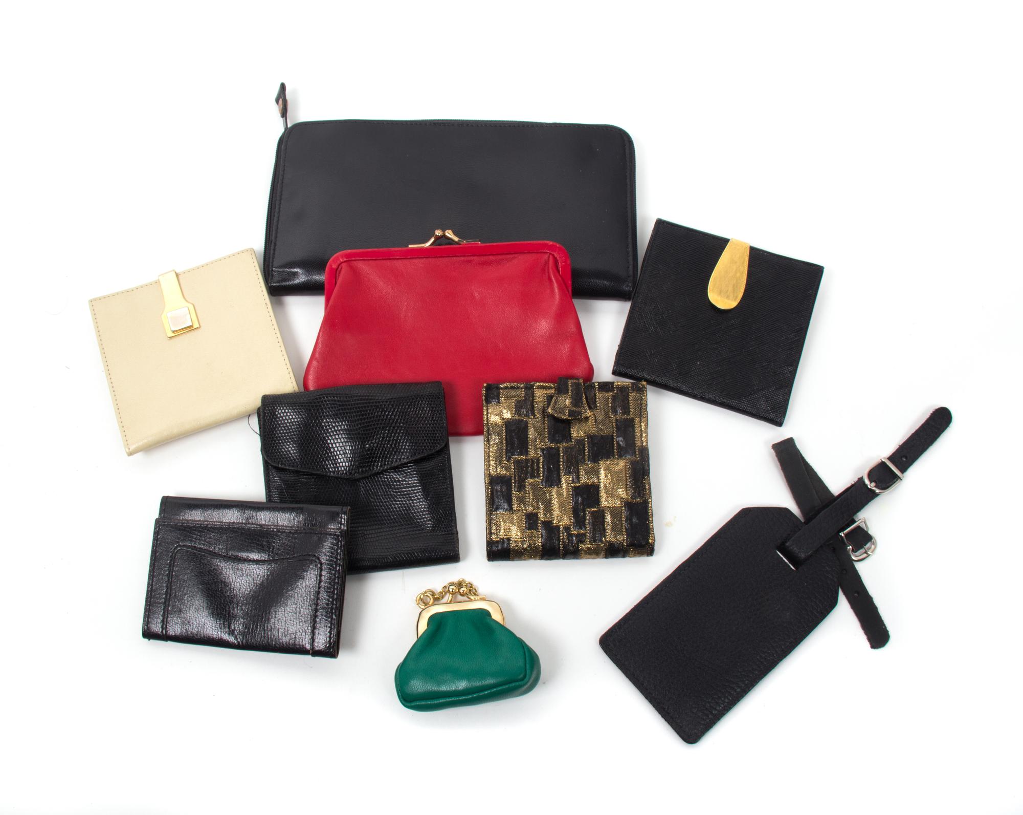 An Assortment of Leather Items,