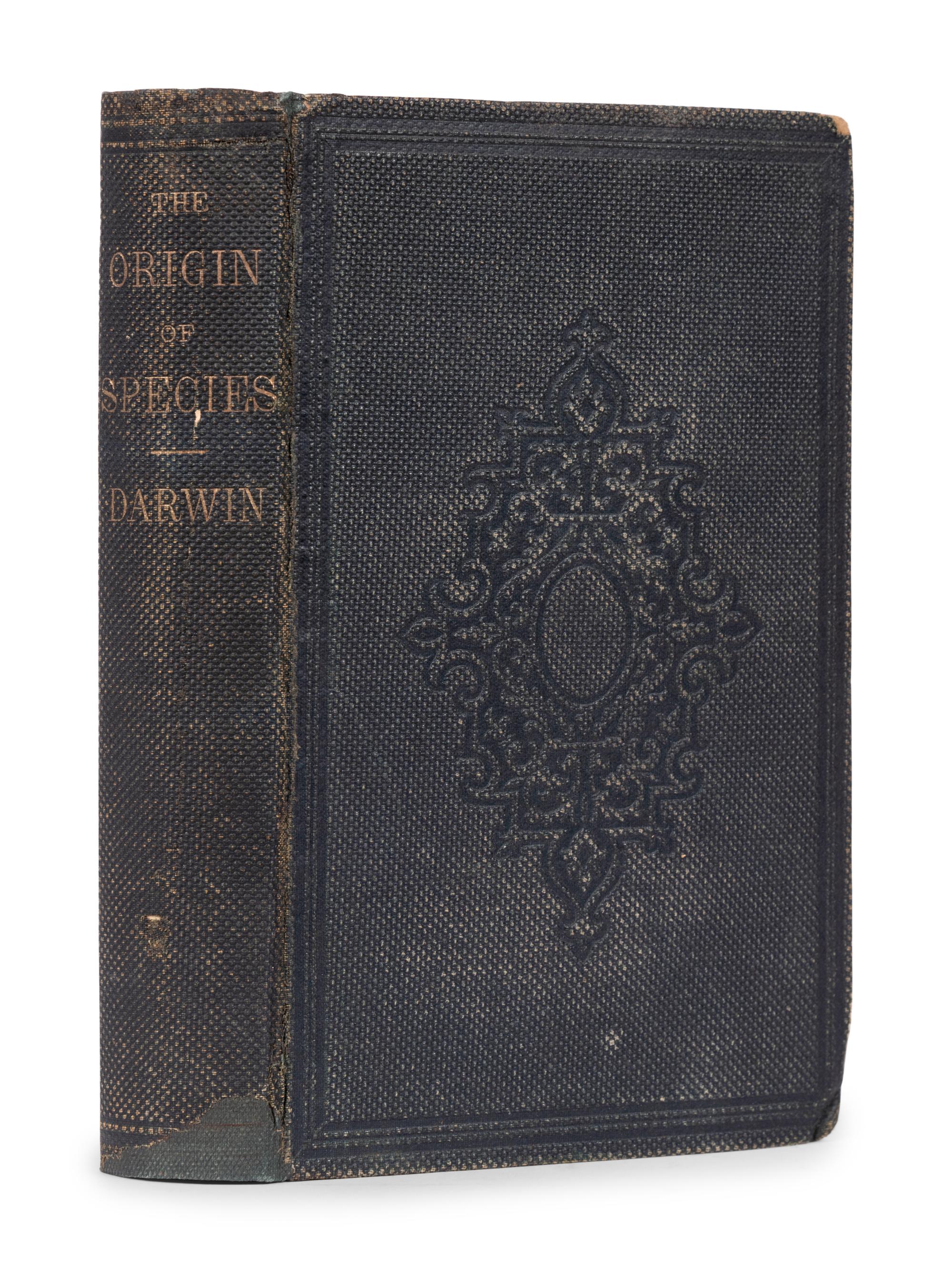 DARWIN, Charles (1809-82). On the Origin of Species by means of natural selection . New York: D. Appleton, 1860.