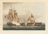 A Set of Twenty-One English Hand-Colored Maritime Engravings