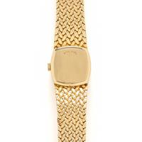 BAUME & MERCIER, YELLOW GOLD AND DIAMOND WATCH