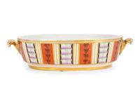 An English Porcelain Vegetable Dish