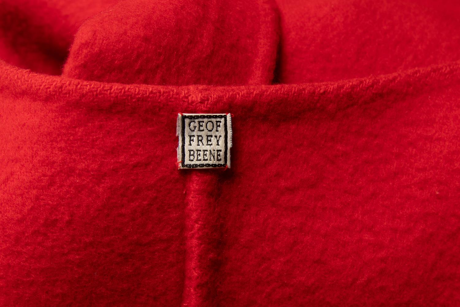Geoffrey Beene Unlined Wool Swing Jacket