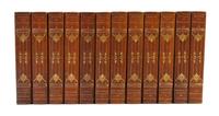 (COLLECTED WORKS) PARKMAN, FRANCIS. [Works] Boston, 1904. 12 vols. New Library ed.