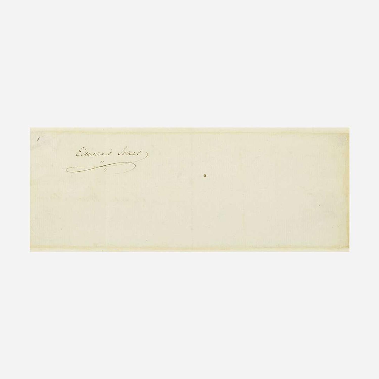[Hamilton, Alexander] [First Bank of the United States] Autograph Check, signed