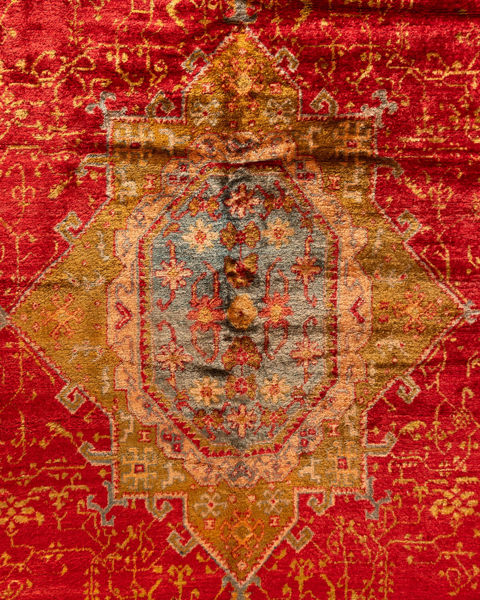 An Oushak Rug