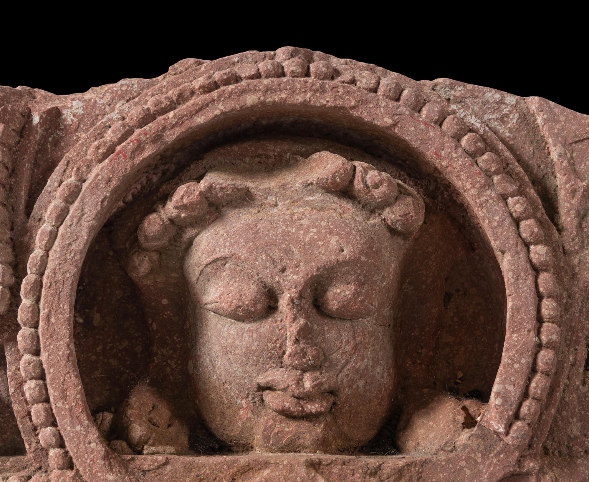 An Indian Sandstone Relief Panel