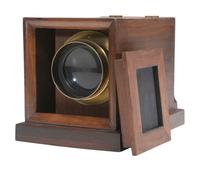 [Early Photography] Replica "Plumbe"-style Daguerreotype Camera by Robert Lisle, 1984