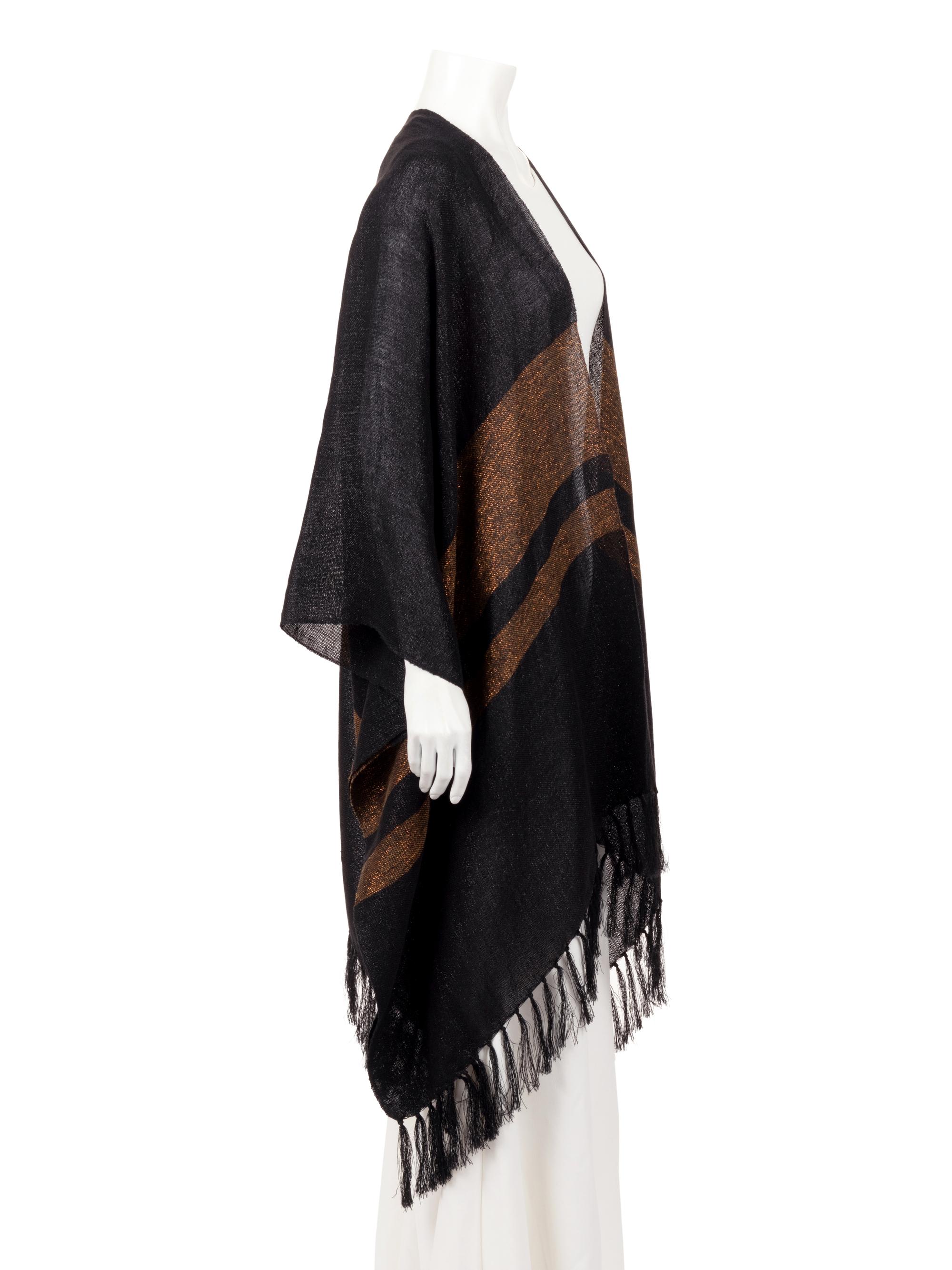Two Large Designer Shawls: One Denis Colomb and One Brunello Cucinelli