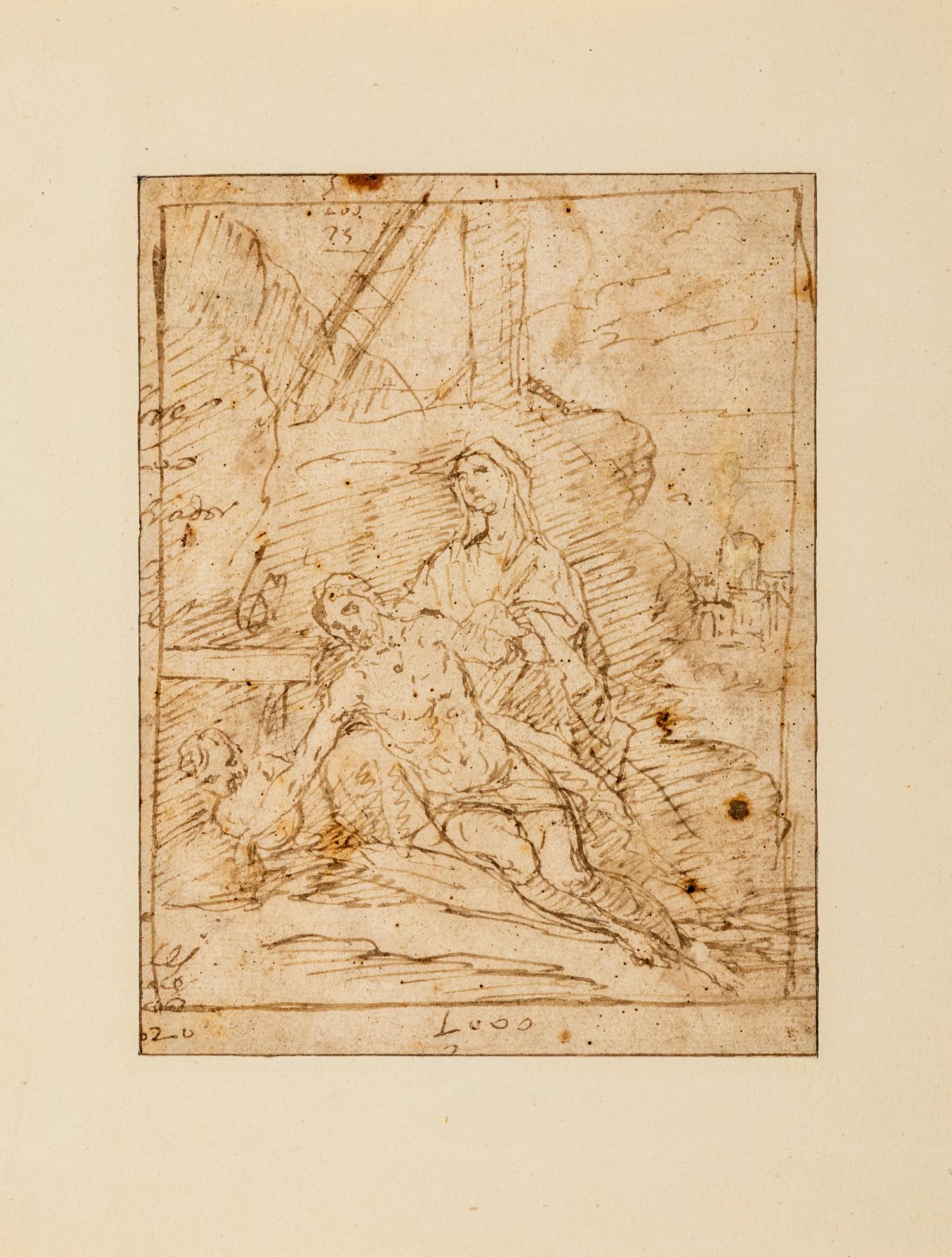 Pieta with Putto