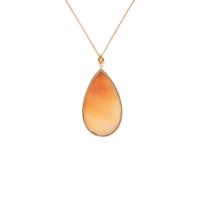 Cameo and Yellow Gold Pendant Necklace