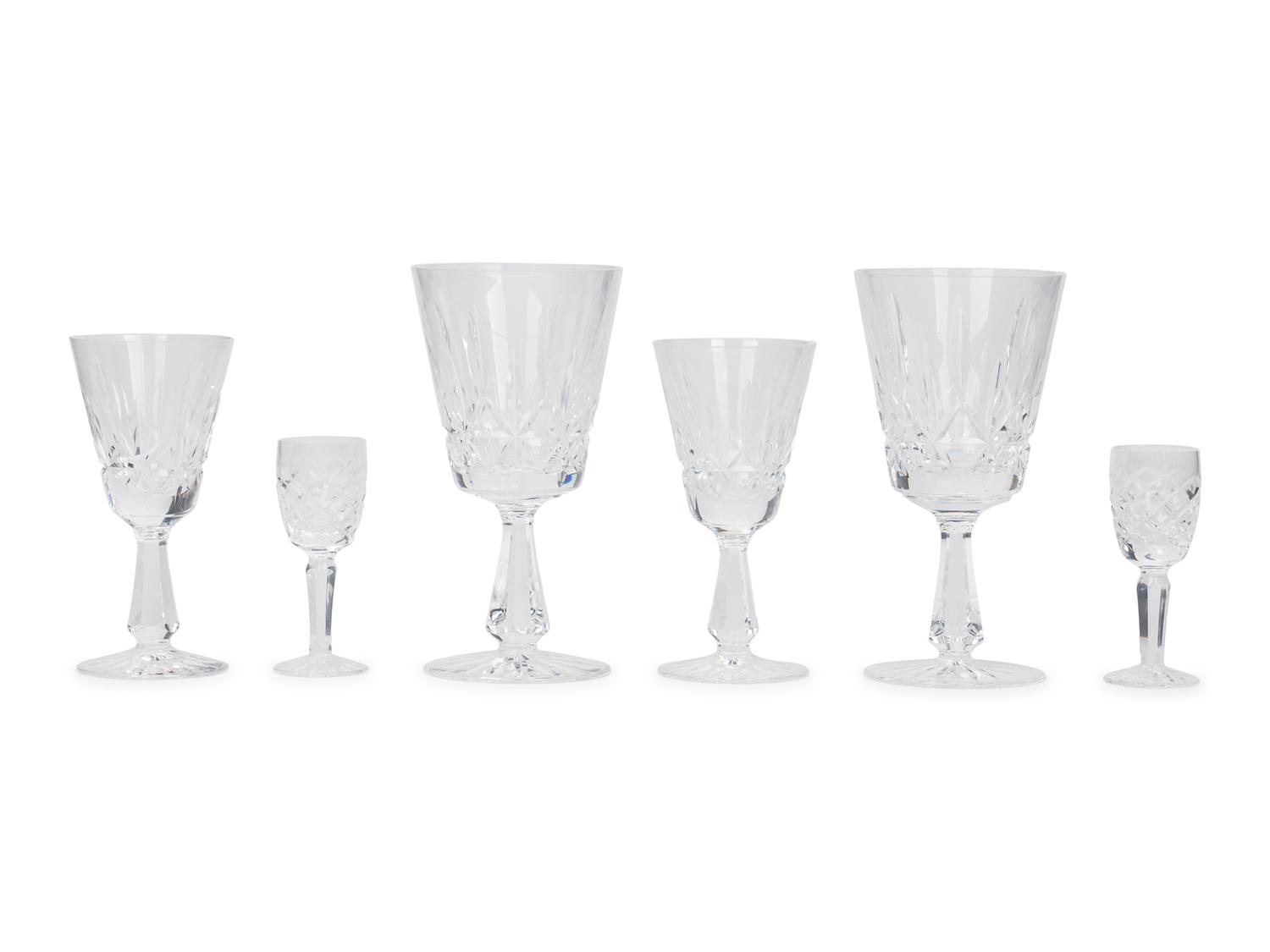 A Waterford Stemware Service