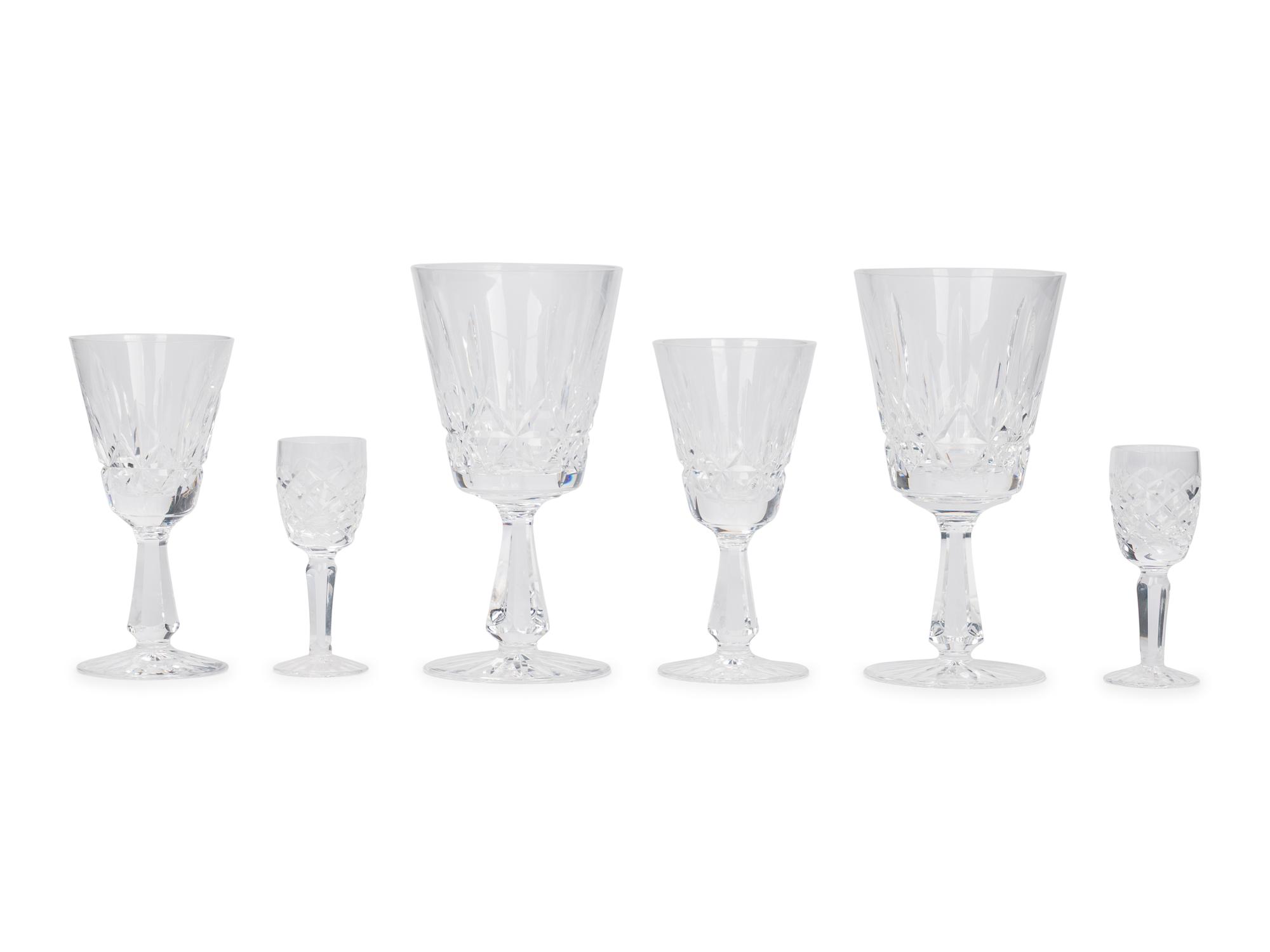 A Waterford Stemware Service
