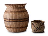 Honeysuckle Vine Basketry Planter, PLUS