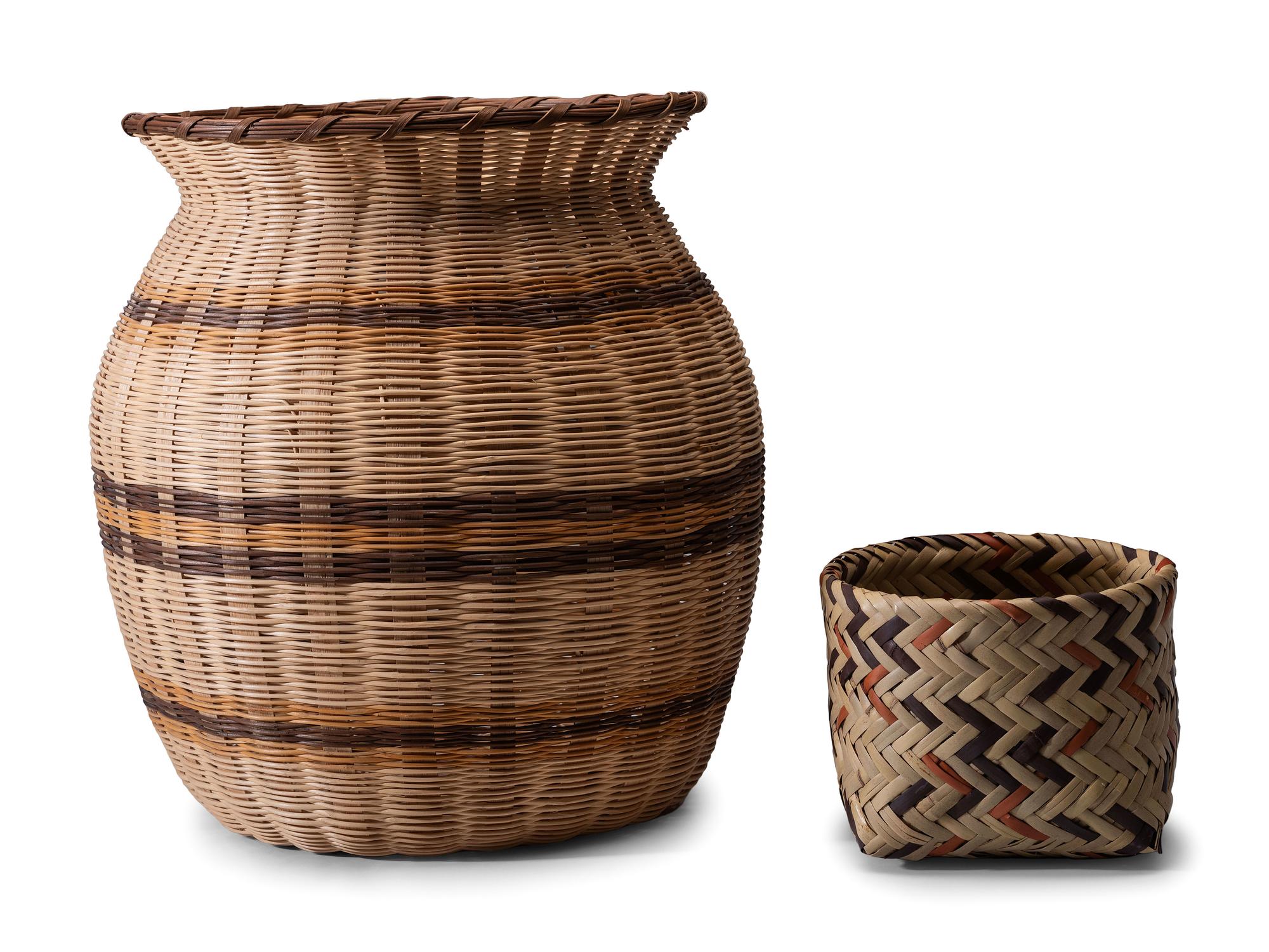 Honeysuckle Vine Basketry Planter, PLUS
