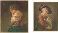 A Pair of English Mezzotints