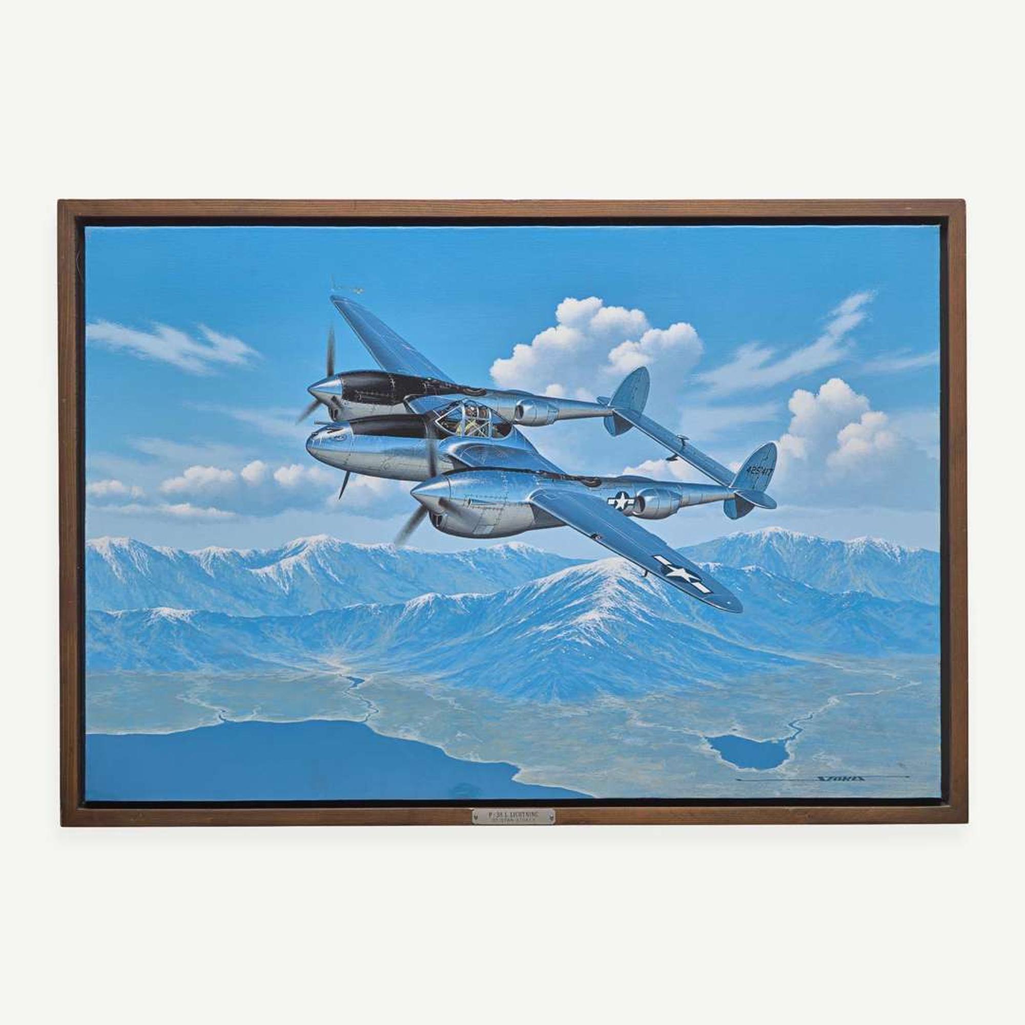Stan Stokes (American, b. 1950) B-24D Liberator; together with a companion