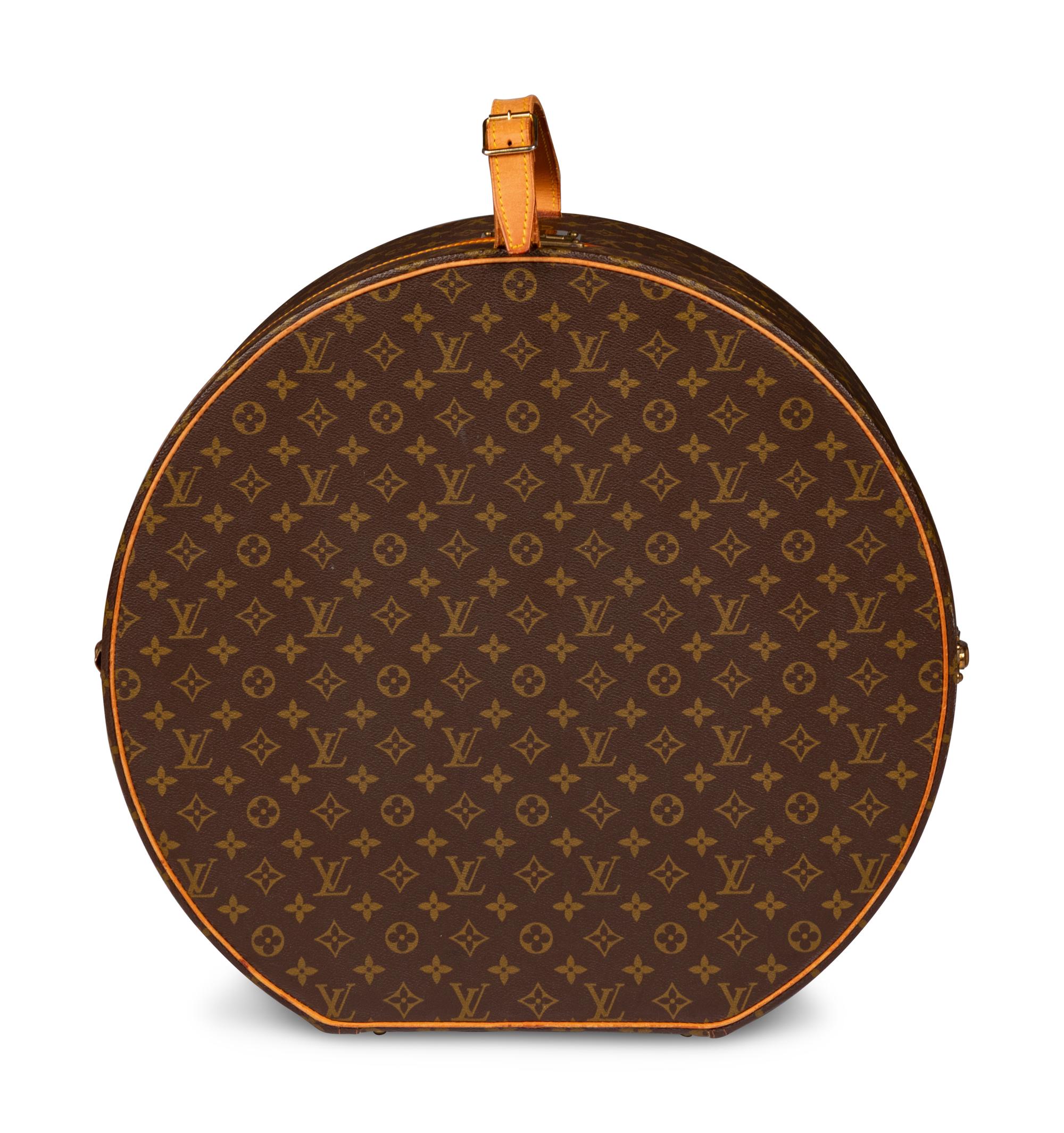 Louis Vuitton, Monogram Boîte Chapeau Ronde 50