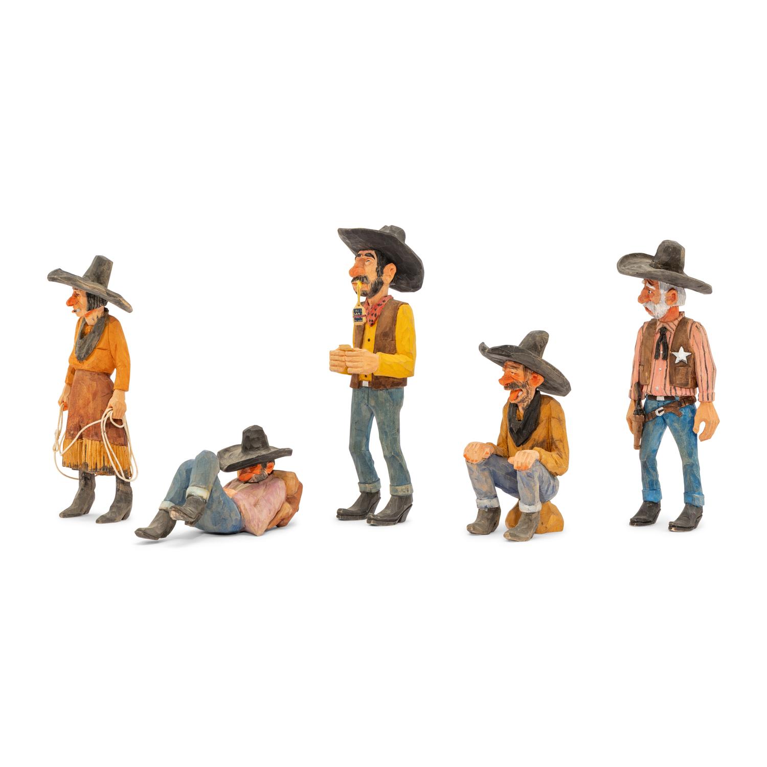 Five Cowboys
