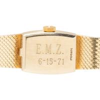 OMEGA, 14K YELLOW GOLD WATCH