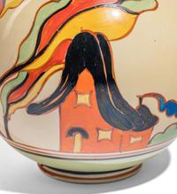 Orange House Globe Vase (shape 370), c. 1930