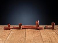 Western Great Lakes Catlinite Pipe Bowls