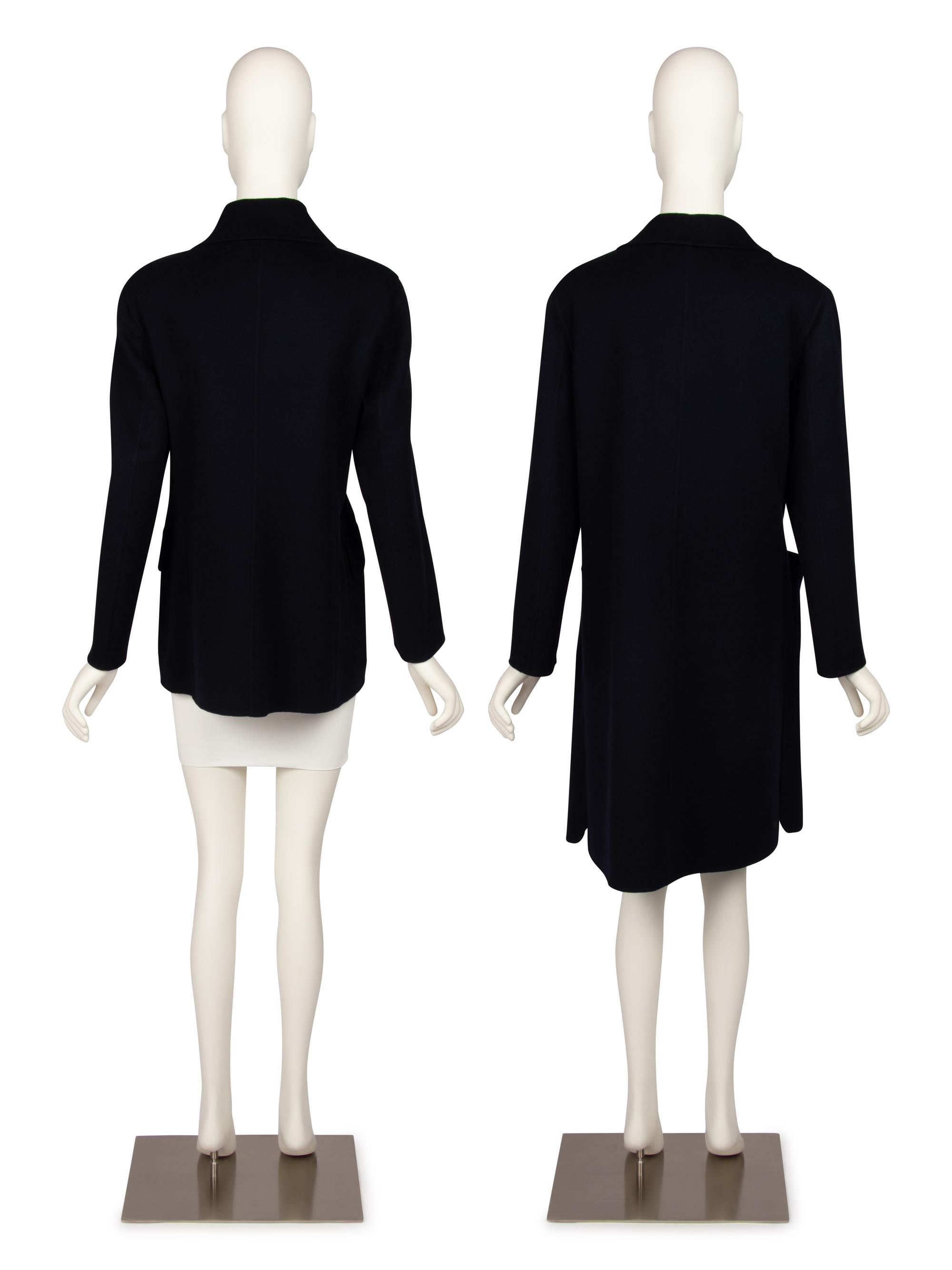 Two Giorgio Armani Cashmere Coats, 2000-10s