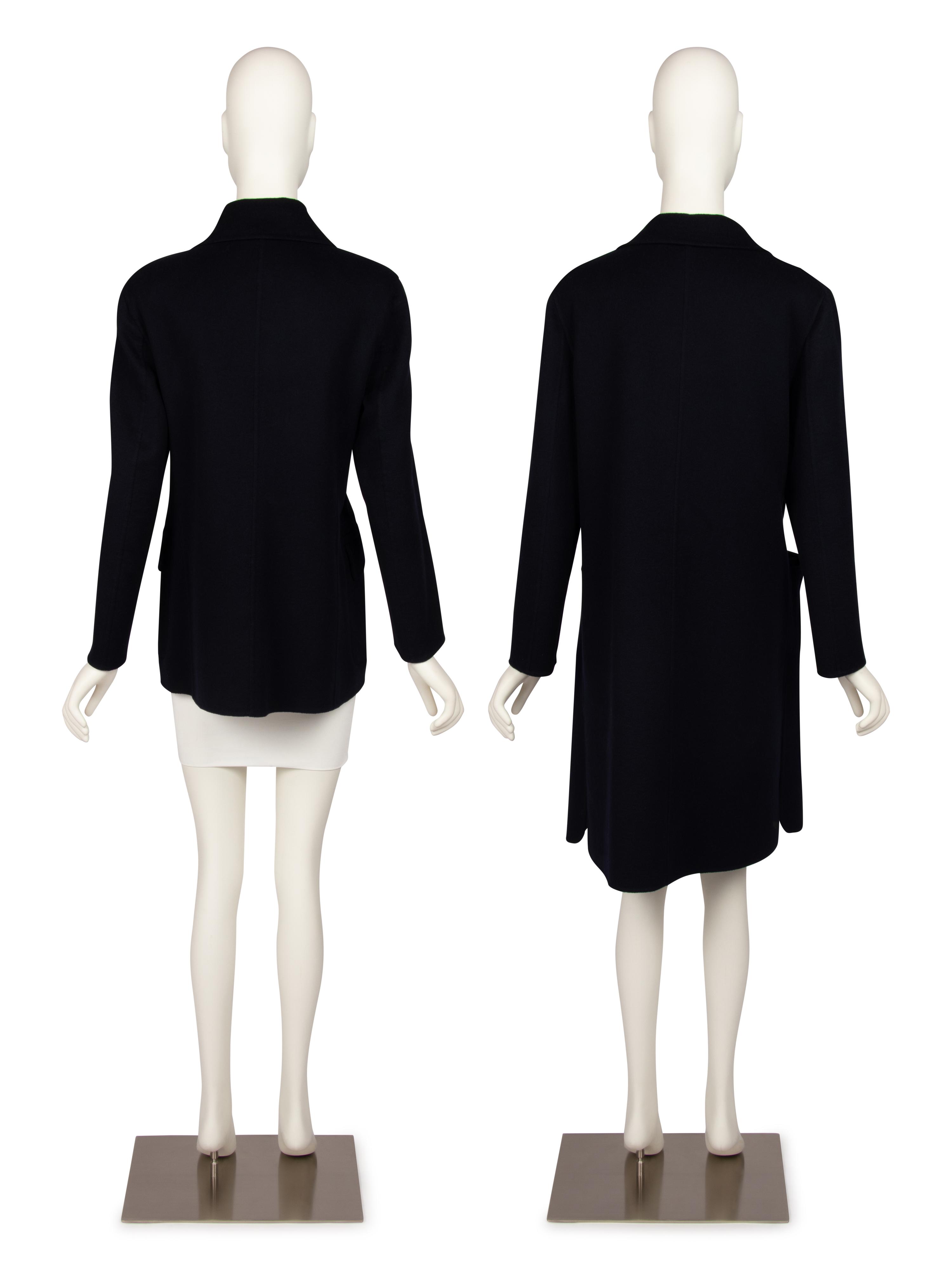 Two Giorgio Armani Cashmere Coats, 2000-10s