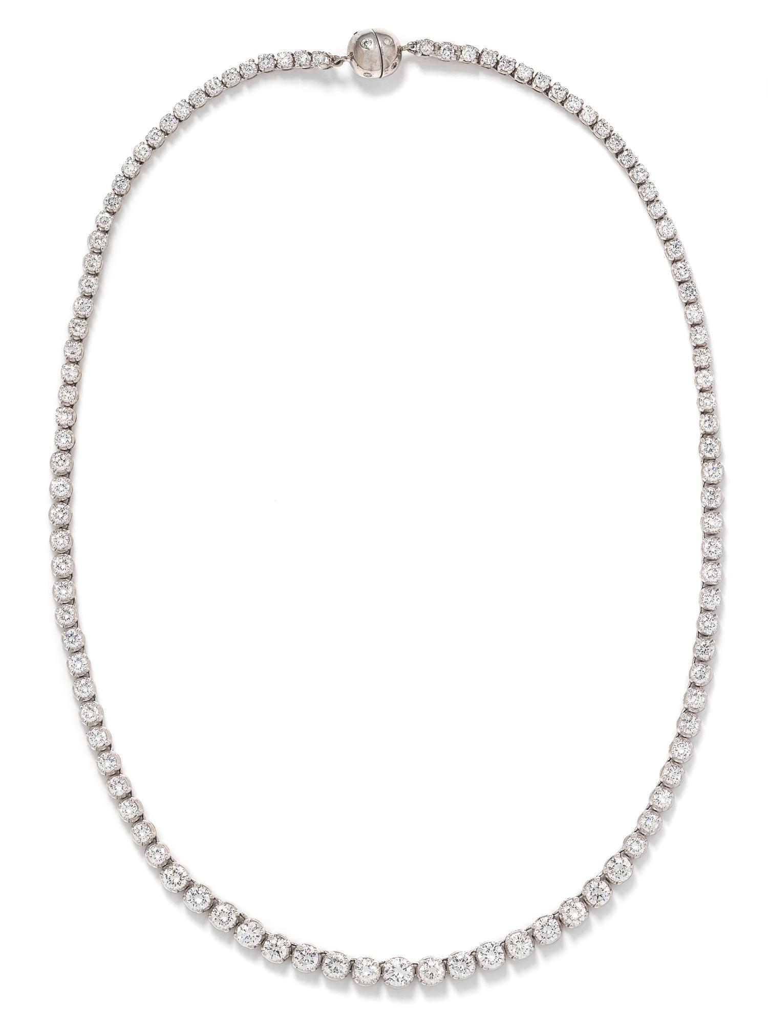 DIAMOND RIVIÈRE NECKLACE