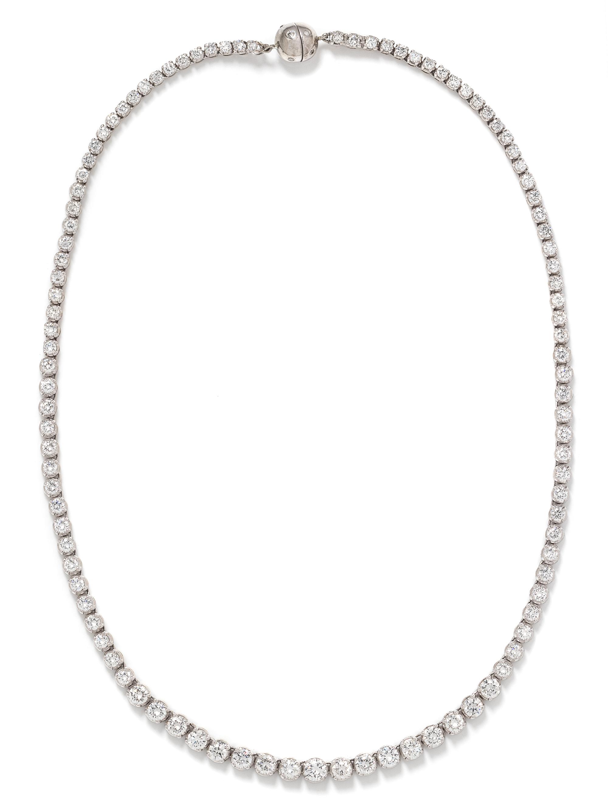 DIAMOND RIVIÈRE NECKLACE