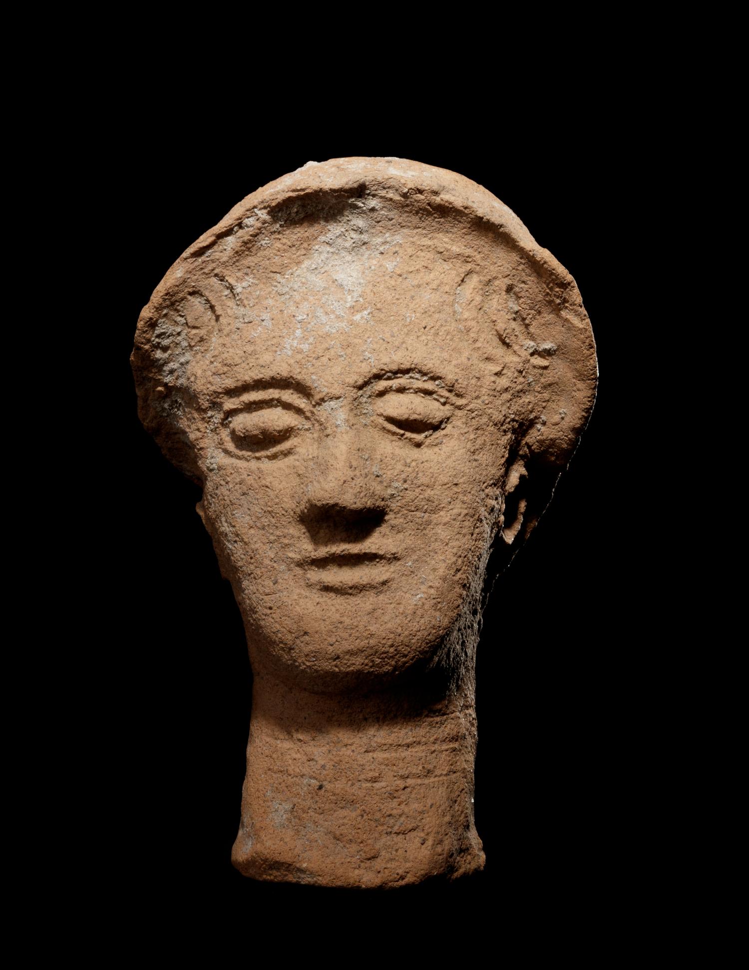 A Greek Terracotta Head