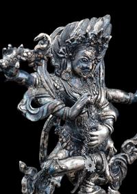 A Tibetan Silver Figure of a Bodhisattva Kurukulla