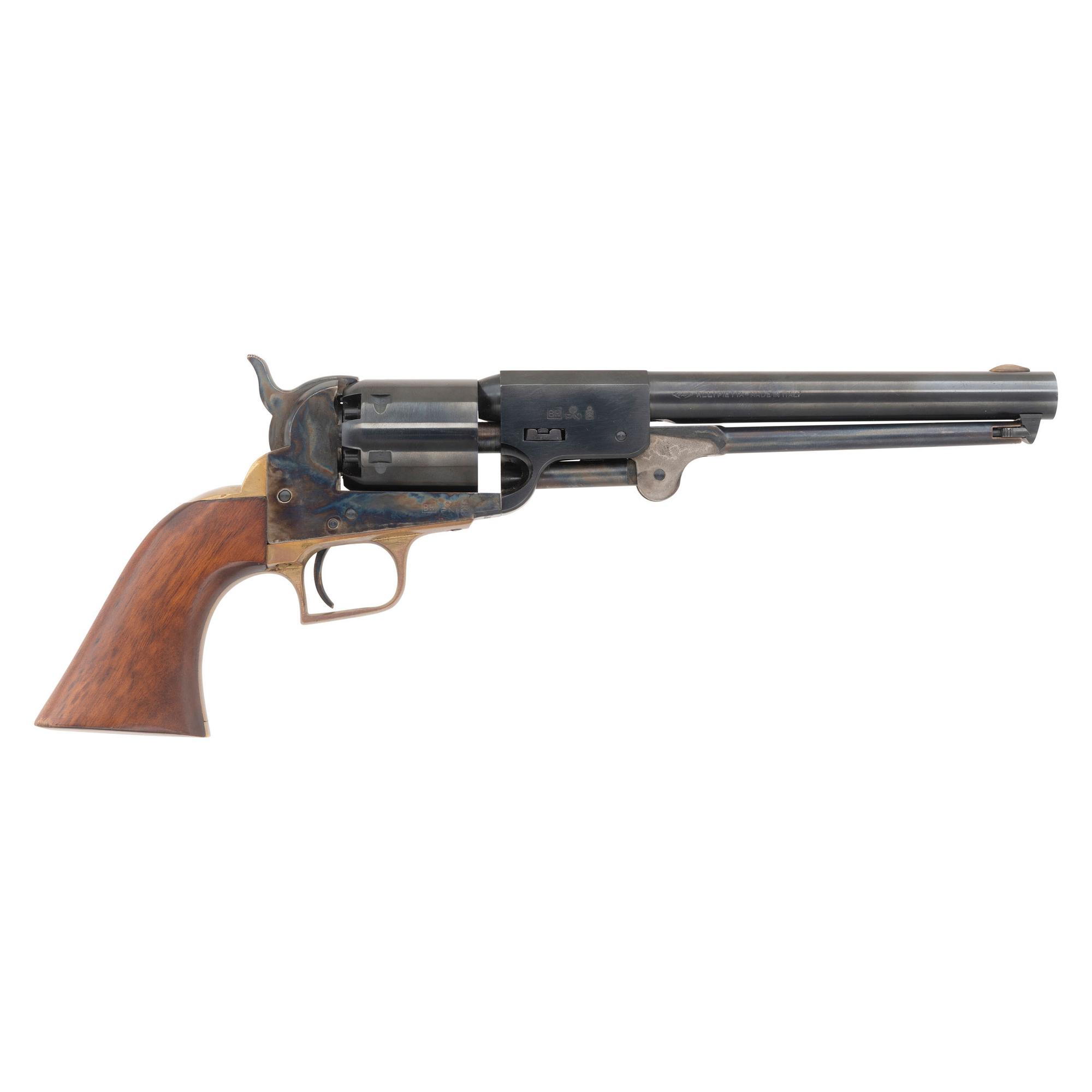 Cased Replica Dance Navy Percussion Revolver with Accessories