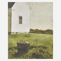 Jamie Wyeth (American, B. 1946) Apple Basket