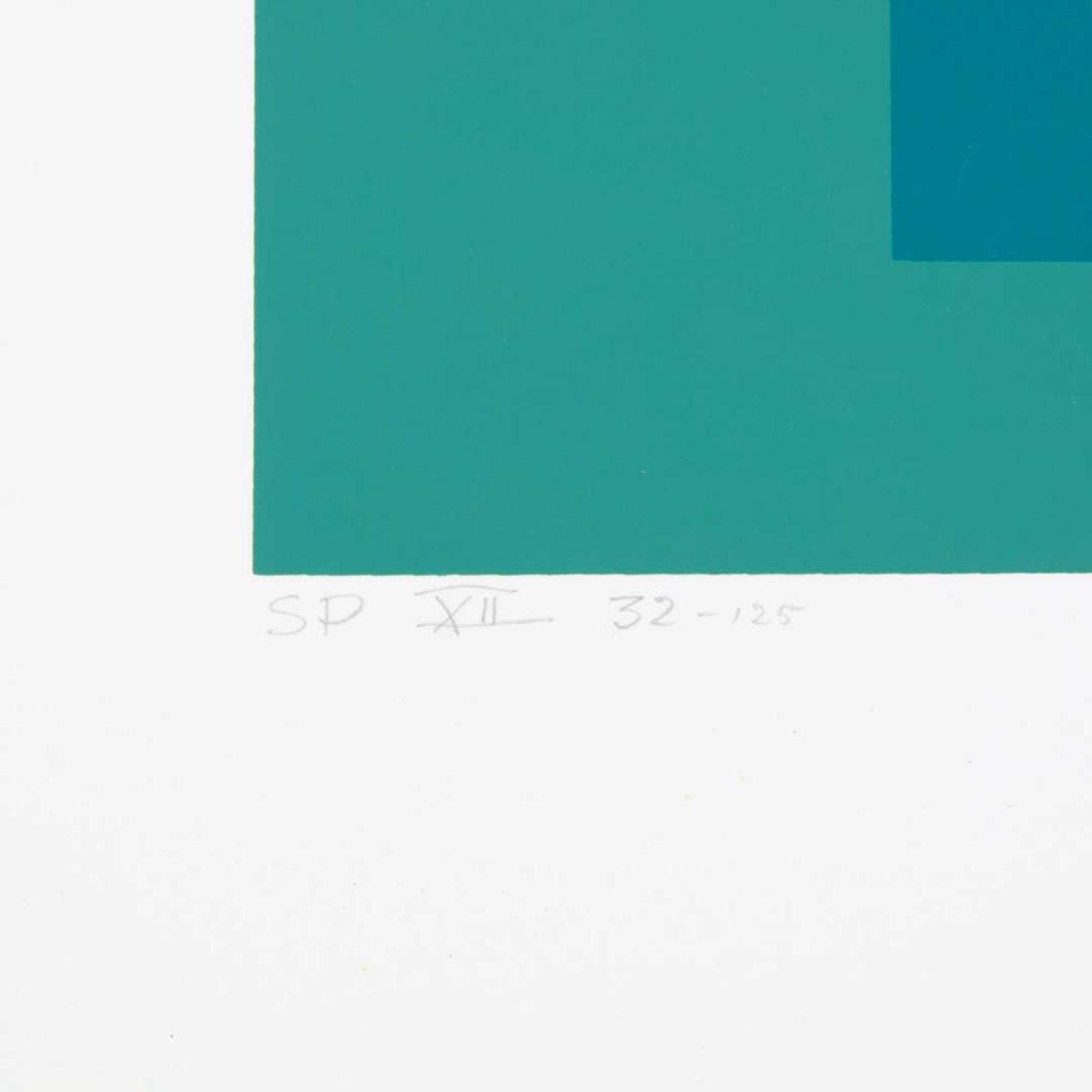 Josef Albers (German, 1888-1976) SP XII (from Homage to the Square)