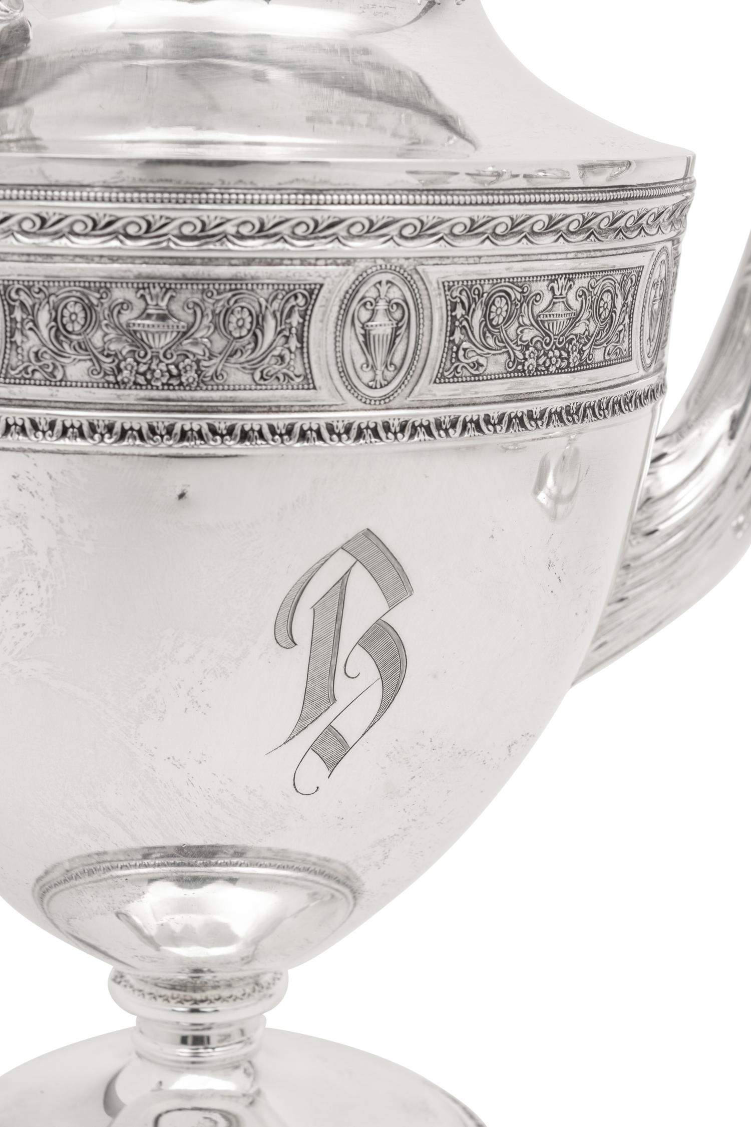 An American Silver Five-Piece Tea and Coffee Service