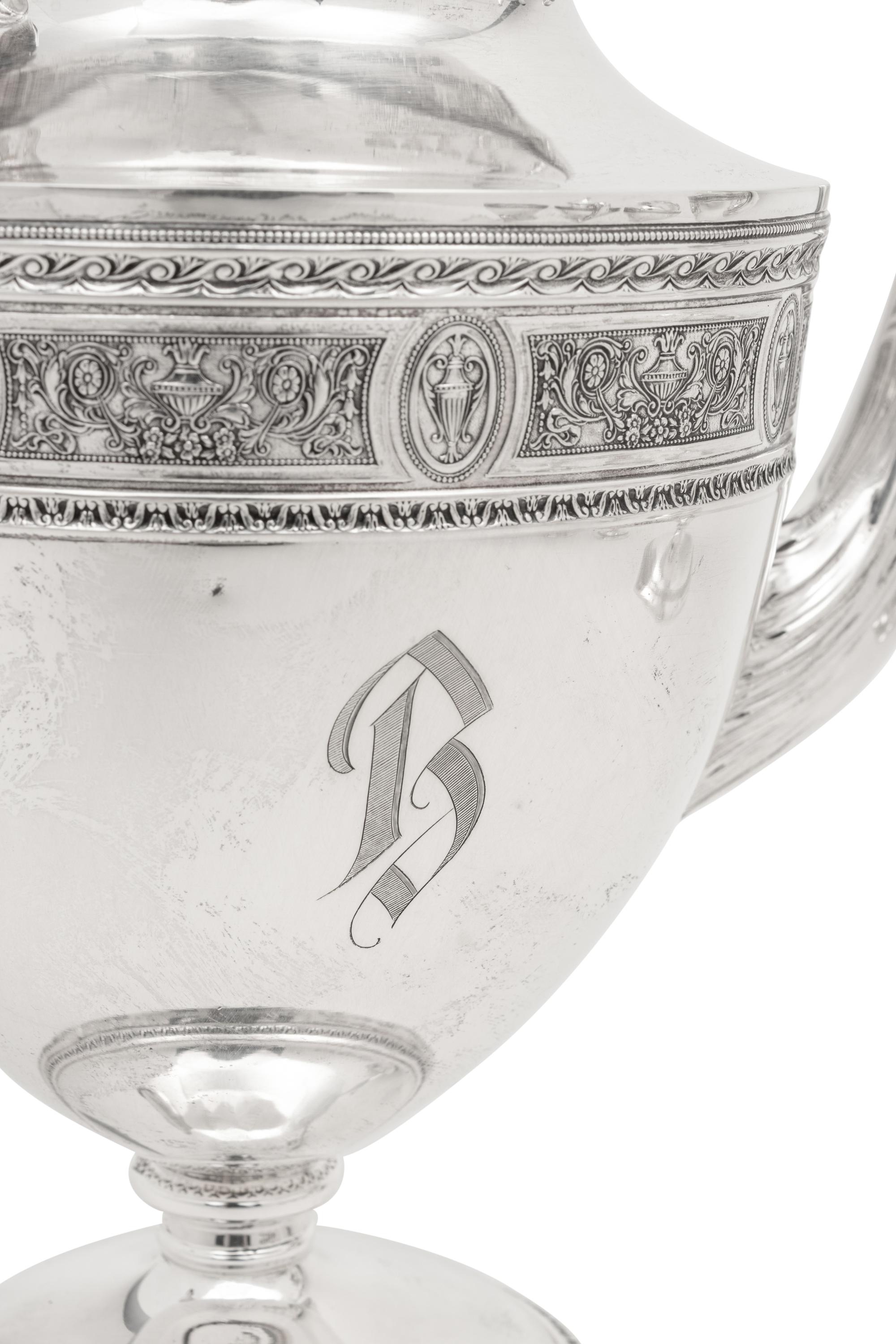 An American Silver Five-Piece Tea and Coffee Service