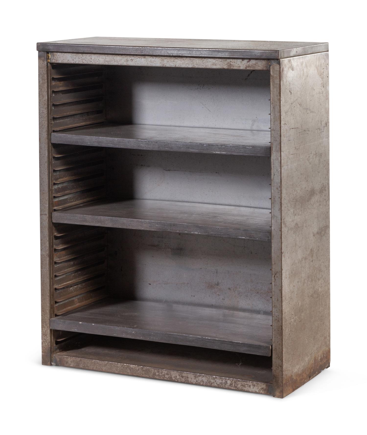 An American Metal Baker's Rack