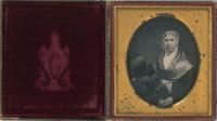 [Daguerreotype] Quaker Woman -- Two Images