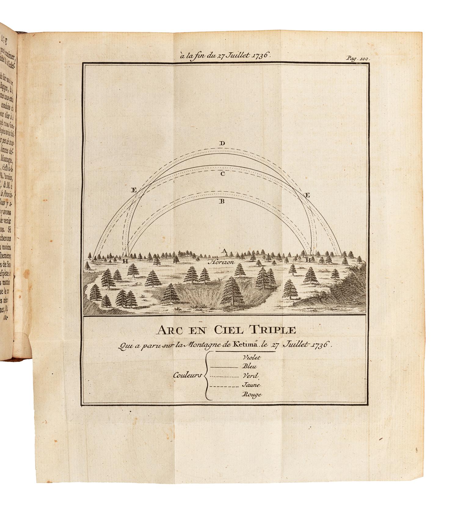 OUTHIER, Reginald (1694-1774). Journal d'un Voyage au Nord, en 1736 et 1737. Amsterdam: Chez H. G. Lohner, 1746.