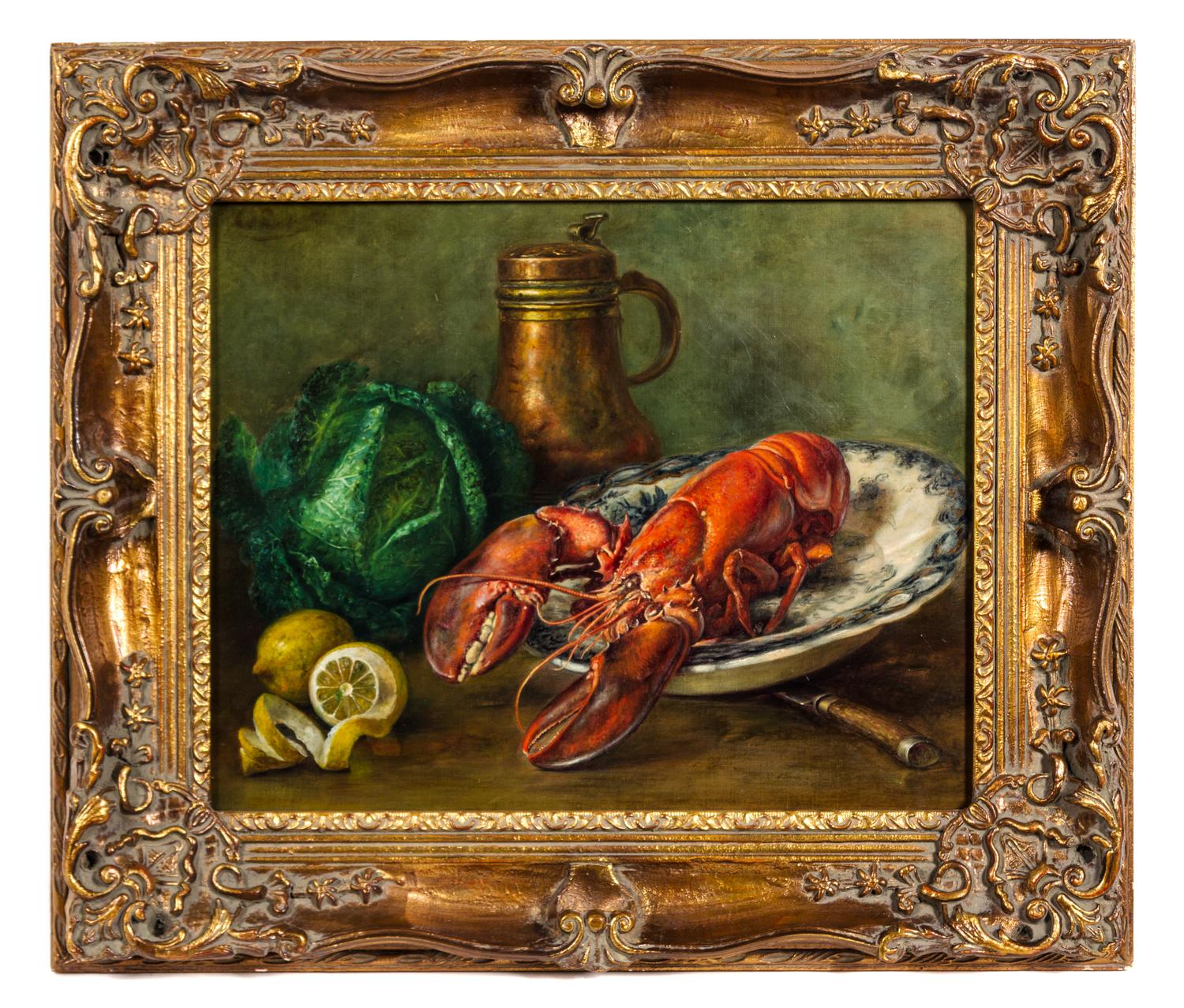 Artist Unknown, (20th century), Still Life with Lobster