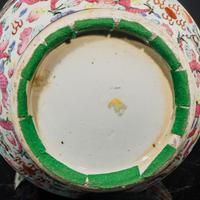 A Large Chinese Famille Rose Porcelain Vase, Late 19th Century — 清晚期 粉彩開光人物故事圖雙耳大賞瓶