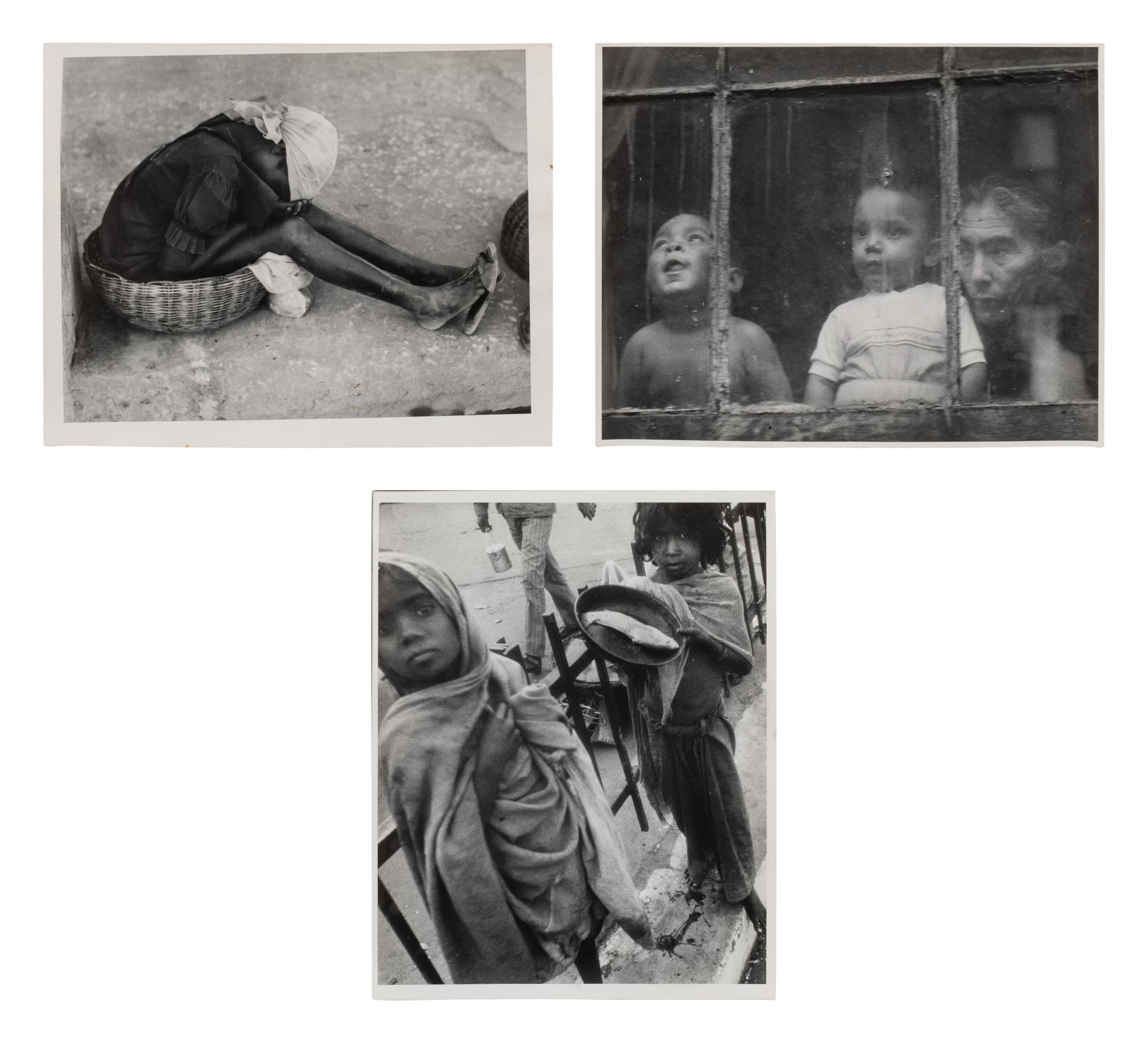 A group of three works