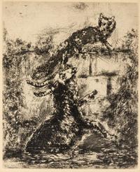 A Pair of Works from Fables de la Fontaine